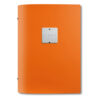 Porta Menu In Pelle Rigenerata Modello Golfo Arancione 15 x 21 cm – Dag Style