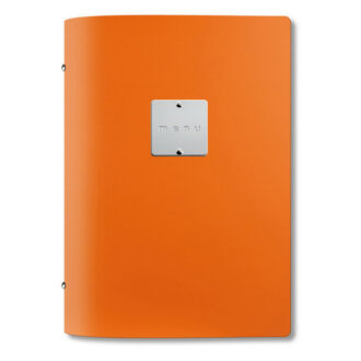 Porta Menu In Pelle Rigenerata Modello Golfo Arancione 15 x 21 cm – Dag Style Porta Menu In Pelle Rigenerata Modello Golfo Arancione 15 x 21 cm – Dag Style
