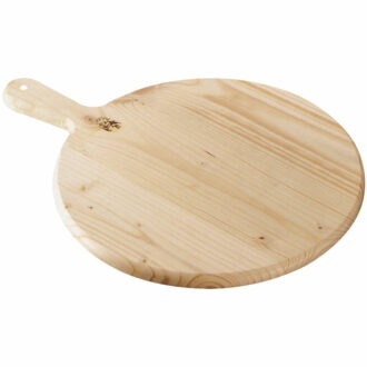 Tagliere In Legno Tondo Con Manico – Checco Tagliere In Legno Tondo Con Manico – Checco