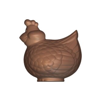 Stampo Gallina Con Piume In Rilievo – Cabrellon