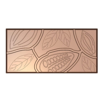 Stampo Tavoletta Decorata Con Fava Di Cacao – Cabrellon