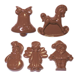 Stampo 5 Soggetti Natalizi Assortiti – Cabrellon