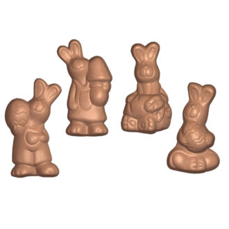 Stampo 4 Conigli Assortiti – Cabrellon