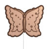 Stampo Lollipop Farfalla – Cabrellon