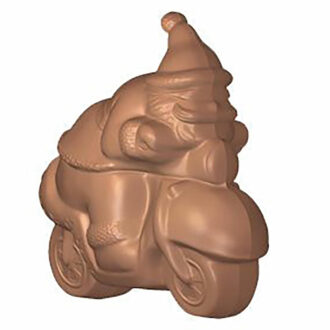 Stampo Babbo Natale Sulla Vespa – Cabrellon