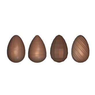 Stampo 4 Ovetti diversi – Cabrellon