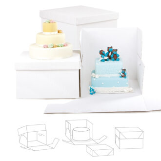 Scatola Rigida Porta Torta H 25 cm – Decora Scatola Rigida Porta Torta H 25 cm – Decora