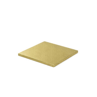 Sottotorta Quadrato Rigido Dorato – Decora Sottotorta Quadrato Rigido Dorato – Decora