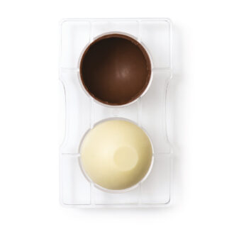 Stampo Cioccolatino Mezza Sfera Con Base – Decora