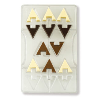 Stampo Cioccolatino Triangolo Incastro – Decora