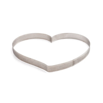 Cuore Microforato In Acciaio Inox H 35 mm – Decora Cuore Microforato In Acciaio Inox H 35 mm – Decora