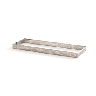 Rettangolo Microforato In Acciaio Inox H 20 mm – Decora