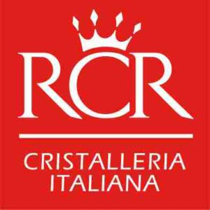 rcr CRISTALLERIA BRAND PER BICCHERI DA COCKTAIL PROFESSIONALI