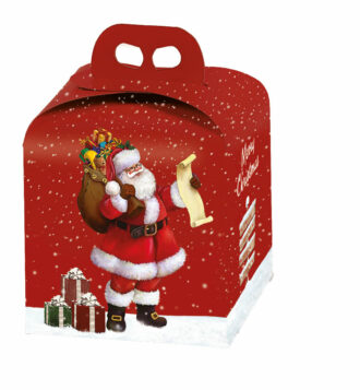 Scatola Portapanettone Babbo Natale – Scotton