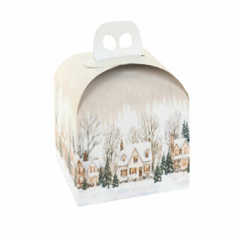 Scatola Portapanettone Christmas Village – Scotton Scatola Portapanettone Christmas Village – Scotton