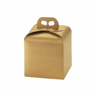 Scatola Portapanettone Seta Oro – Scotton