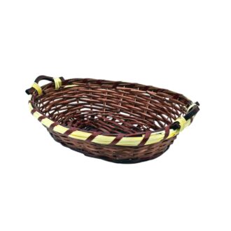 Cesto Ovale Livia Noce – Cesteria Meridionale Cesto Ovale Livia Noce – Cesteria Meridionale