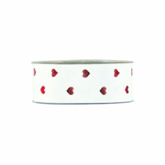Nastro Bianco Con Cuori Rossi – Piovaccari Nastro Bianco Con Cuori Rossi – Piovaccari