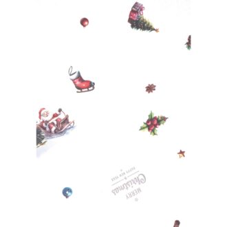 Cf. 50 Fogli In PPL Trasparenti Decorati Santa Sleigh – PNP Plast Cf. 50 Fogli In PPL Trasparenti Decorati Santa Sleigh – PNP Plast