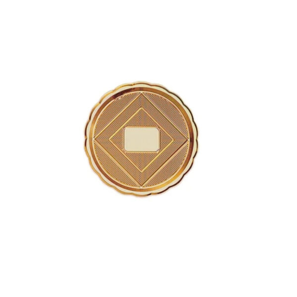 Vassoi Medoro Tondi Oro – Dimensione: Ø 38 cm – Alcas