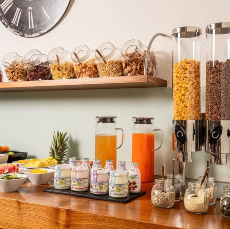 buffet per colazione in hotel