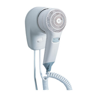 Asciugacapelli Con Pulsante A Rilascio Bianco Viento 1 – Vama