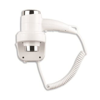 Asciugacapelli Con Pulsante A Rilascio Bianco Elegant Pro Basic – Vama