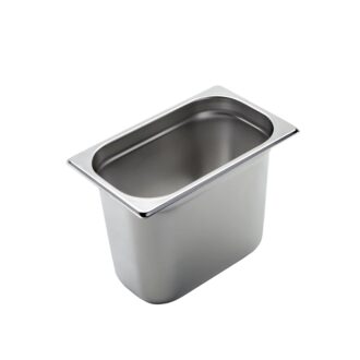 Bacinelle Gastronorm 1/4 In Acciaio Inox – Mori 2A Bacinelle Gastronorm 1/4 In Acciaio Inox – Mori 2A
