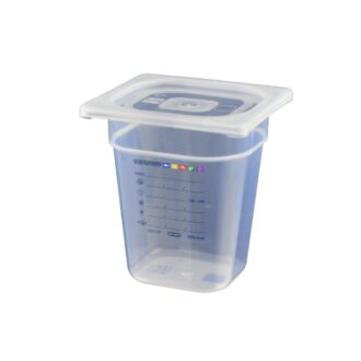 Bacinelle Gastronorm 1/6 In Polipropilene Con Coperchio – Mori 2A Bacinelle Gastronorm 1/6 In Polipropilene Con Coperchio – Mori 2A