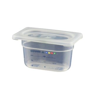 Bacinelle Gastronorm 1/9 In Polipropilene Con Coperchio – Mori 2A Bacinelle Gastronorm 1/9 In Polipropilene Con Coperchio – Mori 2A