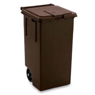 Contenitore Con ruote e Reggisacco Marrone – Giganplast Contenitore Con ruote e Reggisacco Marrone – Giganplast