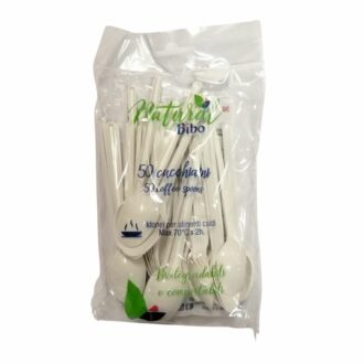 Cf. 50 Cucchiaini In Bioplastica 125 mm – Bibo Cf. 50 Cucchiaini In Bioplastica 125 mm – Bibo