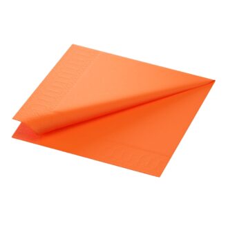 Tovagliolo Cellulosa Arancione 40 x 40 cm 2 Veli Cf. 125 pz – Duni
