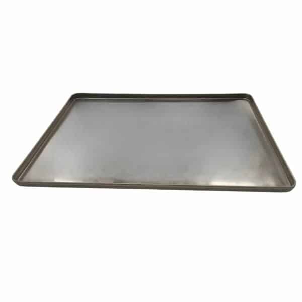 Teglia In Alluminio Con Bordi Arrotondati Stampata 60 x 40 x H 2 Cm – MCE Meccanica