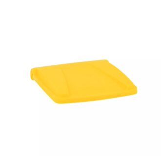 Coperchio Giallo Per Bidone Grigio Con Pedale – Cambro Coperchio Giallo Per Bidone Grigio Con Pedale – Cambro