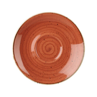 Piattino Tazza Cappuccino Stonecast Spiced Orange – Churchill