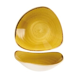 Piatto Triangolare Fondo Stonecast Mustard Seed Yellow – Churchill Piatto Triangolare Fondo Stonecast Mustard Seed Yellow – Churchill
