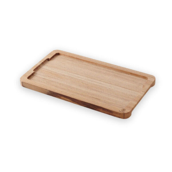 Vassoio Rettangolare In Legno Baubuche Per Piatto Bistecca Linea Basalt – Revol