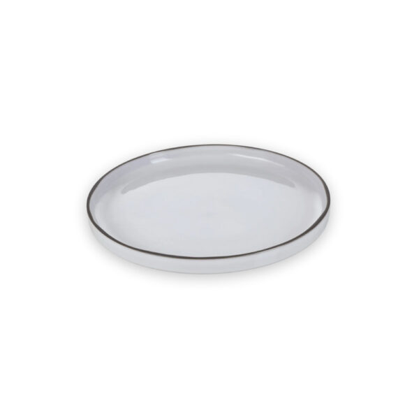 Piatto Piano Bianco Linea Caractere – Revol