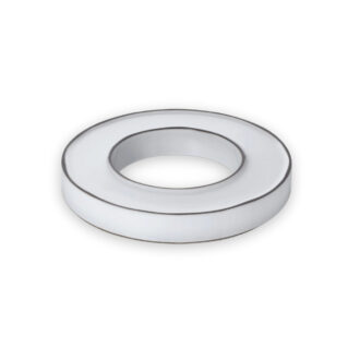 Centro Tavola Tondo Bianco Ø 27,5 cm Con Foro Linea Caractere – Revol Centro Tavola Tondo Bianco Ø 27,5 cm Con Foro Linea Caractere – Revol