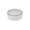 Centro Tavola Tondo Bianco Ø 27,5 cm Con Foro Linea Caractere – Revol