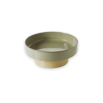 Alzatina Tonda Per Pasticceria Porcellana Cardamomo/Noce Moscata Linea Caractere – Revol Alzatina Tonda Per Pasticceria Porcellana Cardamomo/Noce Moscata Linea Caractere – Revol
