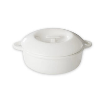 Casseruola Tonda Con Coperchio Ø 29 cm In Porcellana Per Induzione Linea Bombance – Revol Casseruola Tonda Con Coperchio Ø 29 cm In Porcellana Per Induzione Linea Bombance – Revol