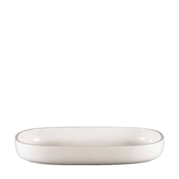 Piatto Ovale Fondo Ease White Rak – Rak Porcelain