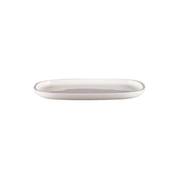 Piatto Ovale Piano Ease White Rak – Rak Porcelain