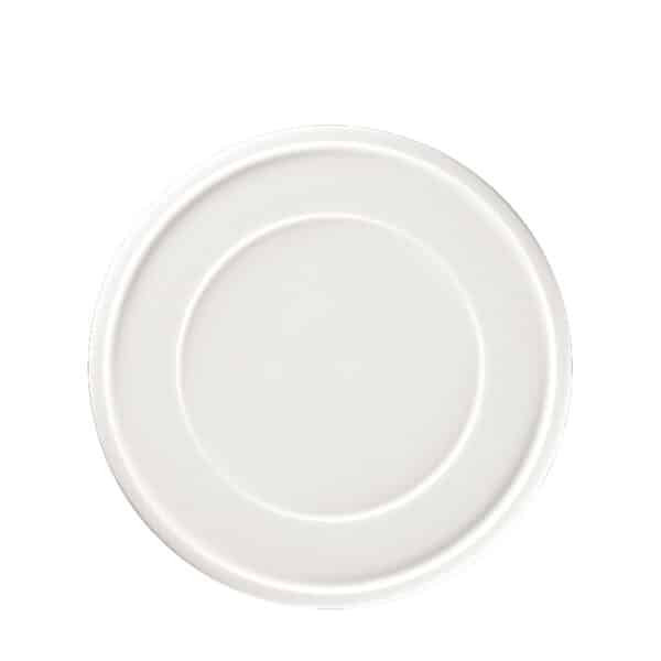 Piatto Piano Tondo Con Falda Ease White Rak – Rak Porcelain