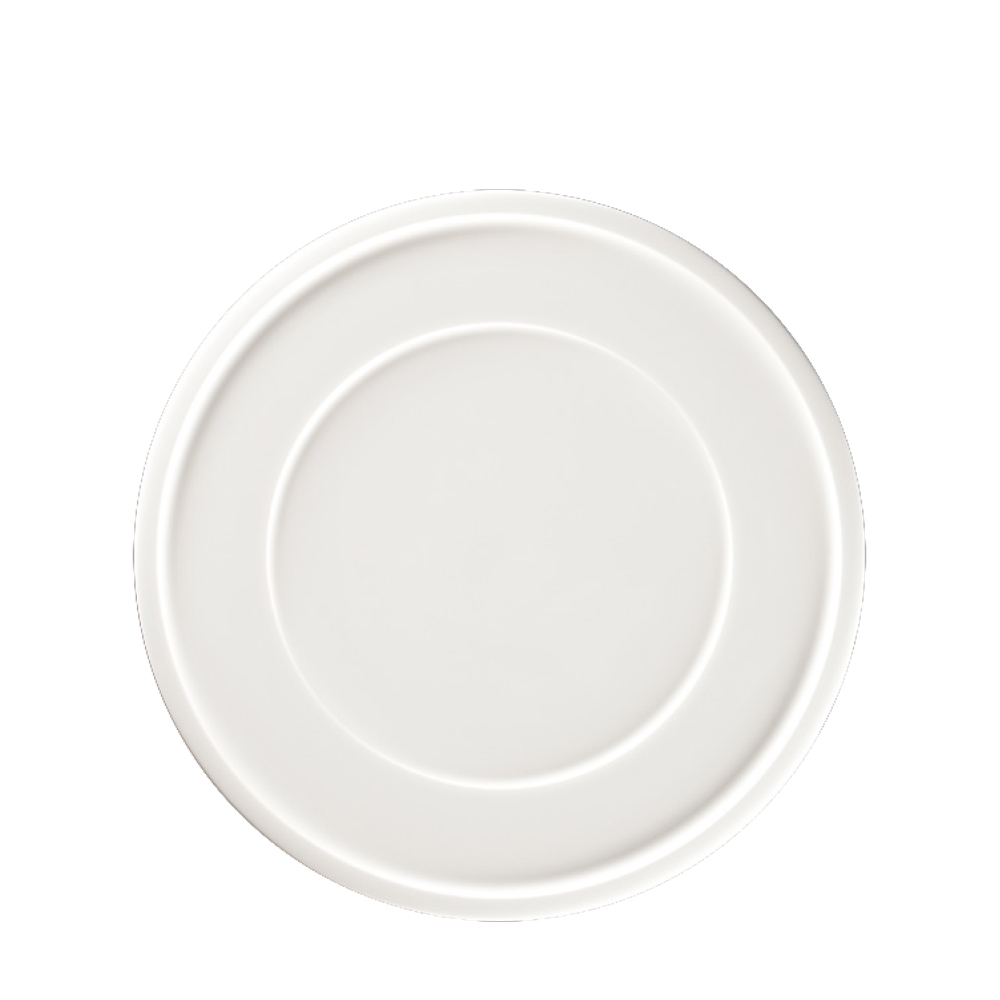Piatto Piano Tondo Con Falda Ease White Rak – Rak Porcelain
