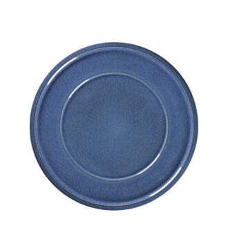 Piatto Piano Rotondo Con Falda Ease Cobalt Rak – Rak Porcelain