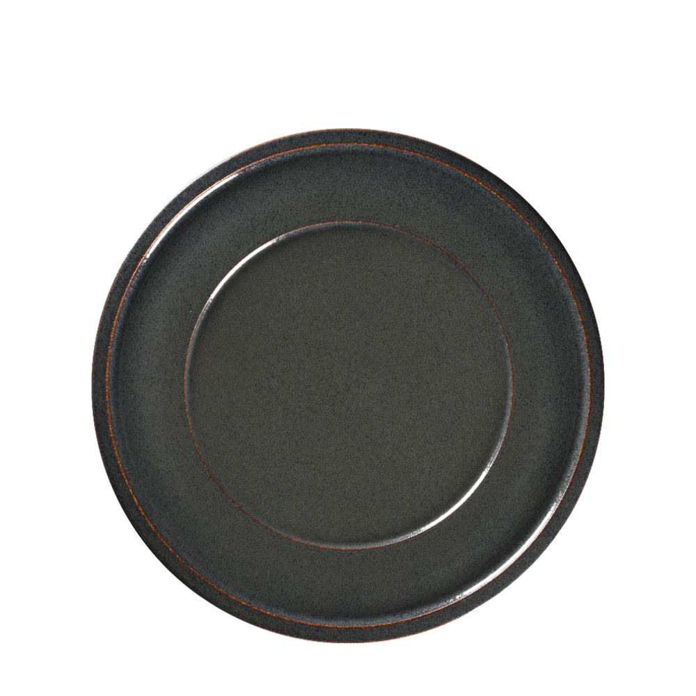 Piatto Piano Rotondo Con Falda Ease Caldera Rak – Rak Porcelain