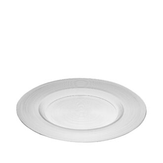 Piatto Piano Con Falda Circle Vetro Alabastro Trasparente Varie Dimensioni – ArdaCam Piatto Piano Con Falda Circle Vetro Alabastro Trasparente Varie Dimensioni – ArdaCam